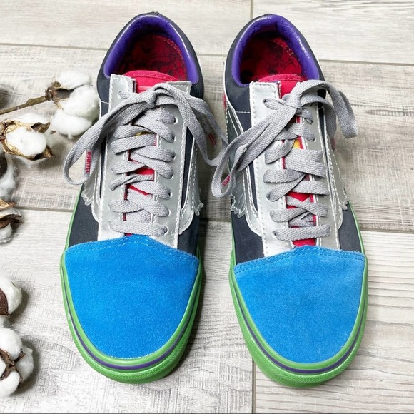 Vans Old Skool Marvel What The Avengers Lace Up Sneakers Multicolor Size 8M - Picture 3 of 9